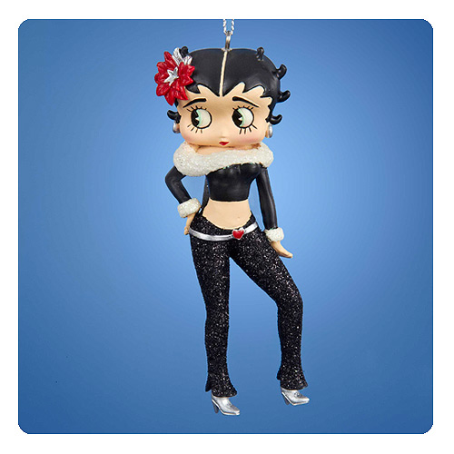 Betty Boop in Black Outfit 4-Inch Ornament